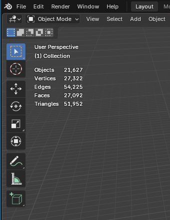 display statictics