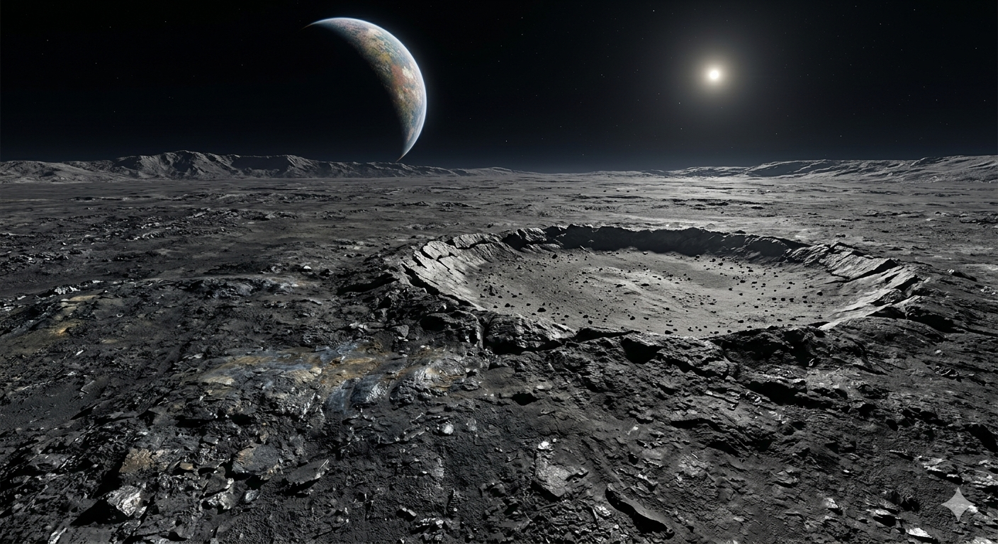 Regolith iron