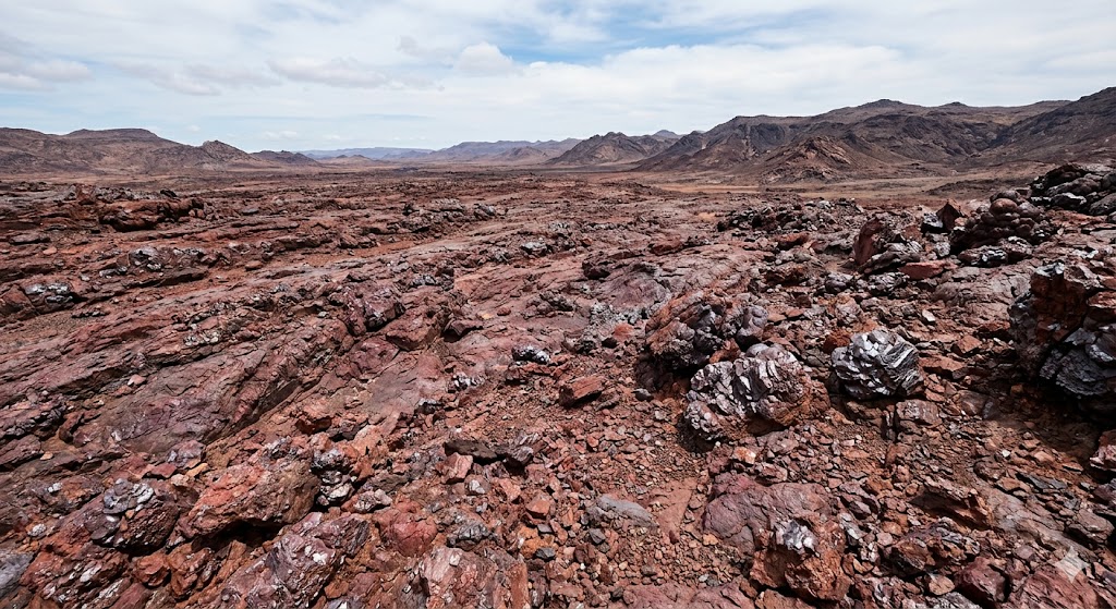 rocky desert hematite